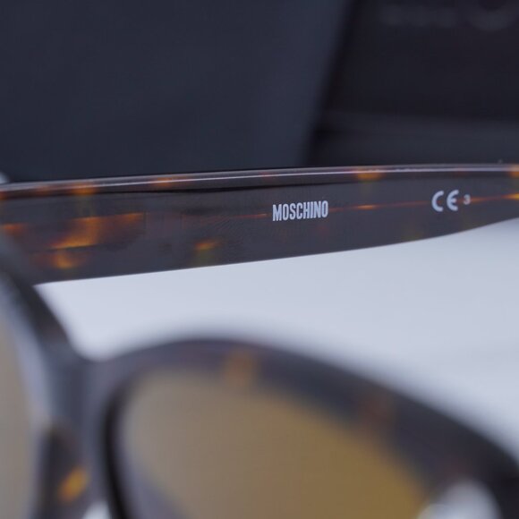Moschino MOS109/S 0086 70 Cat Eye Sunglasses - Havana/Brown main image 7